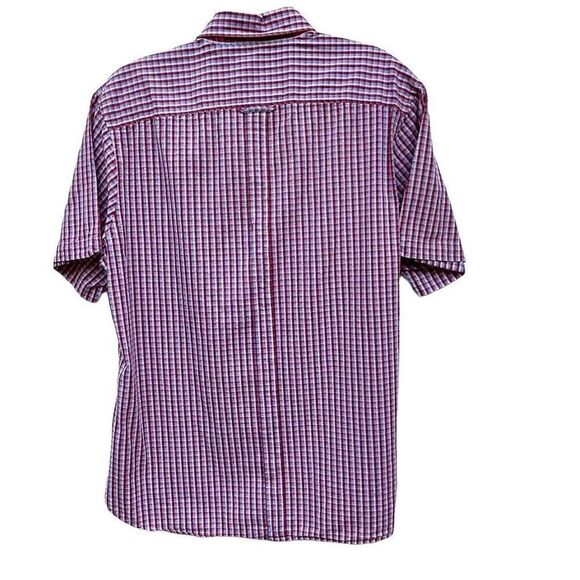 Jos. A. Bank 1905 Buttons Down Shirt Men's Multi Red Large Plaid Checkered NWOT - Picture 6 of 12